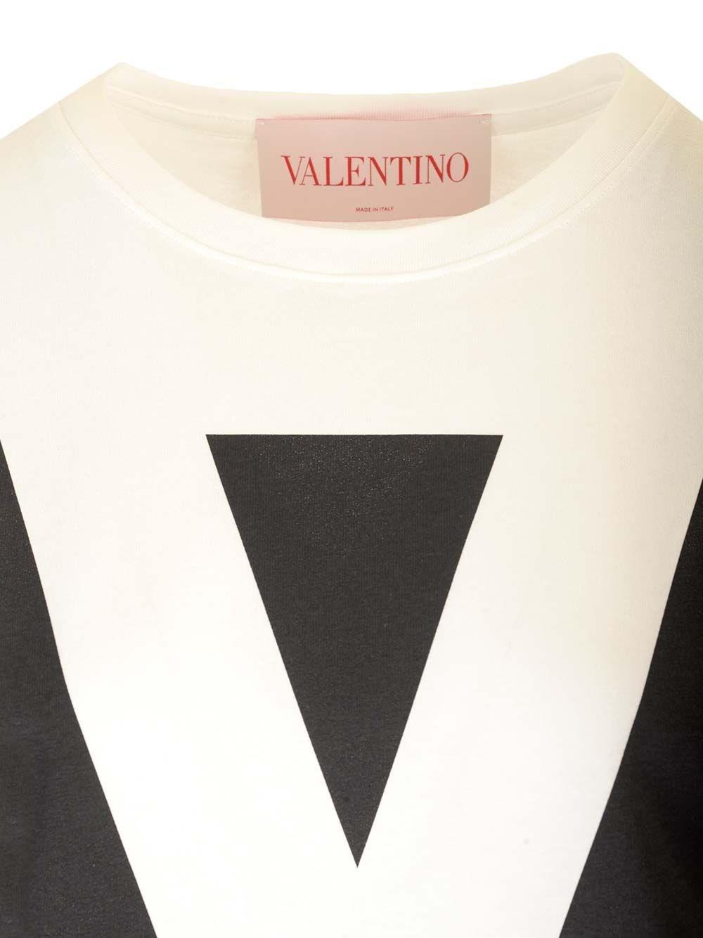 Al Duca D'Aosta Valentino Garavani T-shirt stampa "Chez Valentino" Vendita