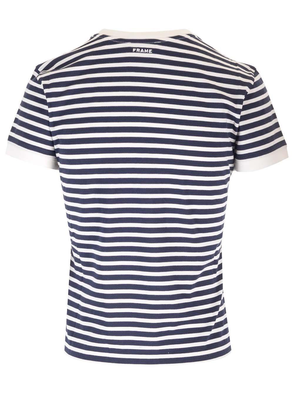 Al Duca D'Aosta Frame X Ritz T-shirt a righe Pezzi Unici