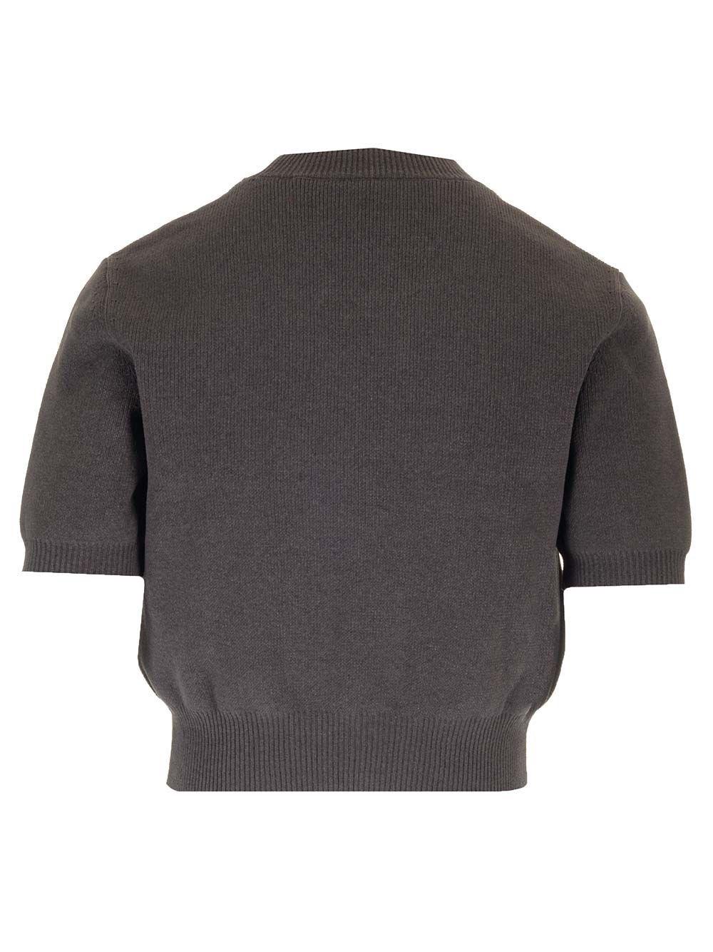 Al Duca D'Aosta Alexander Wang Maglia crop in maglina Soddisfazione Garantita