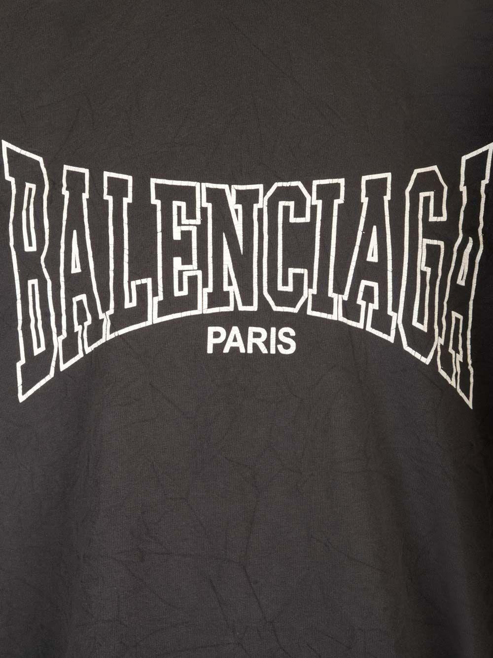 Al Duca D'Aosta Balenciaga Oversized T-Shirt "Planet Earth" Offerta esclusiva