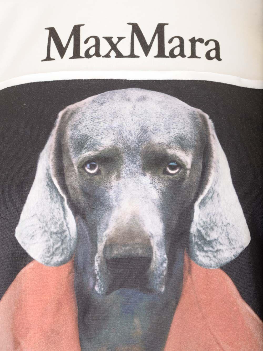 Al Duca D'Aosta Max Mara T-shirt in jersey con stampa Offerta per la Festa della Mamma
