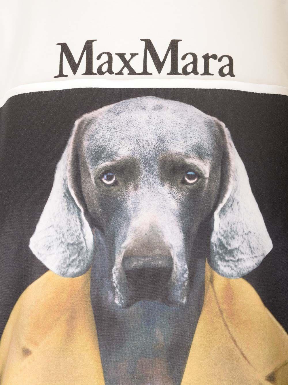 Al Duca D'Aosta Max Mara T-shirt in jersey con stampa Online Outlet