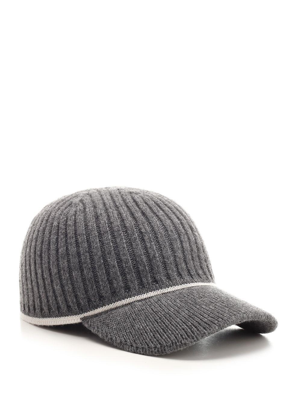 Al Duca D'Aosta Brunello Cucinelli Cappello baseball in cashmere e seta Prezzo basso