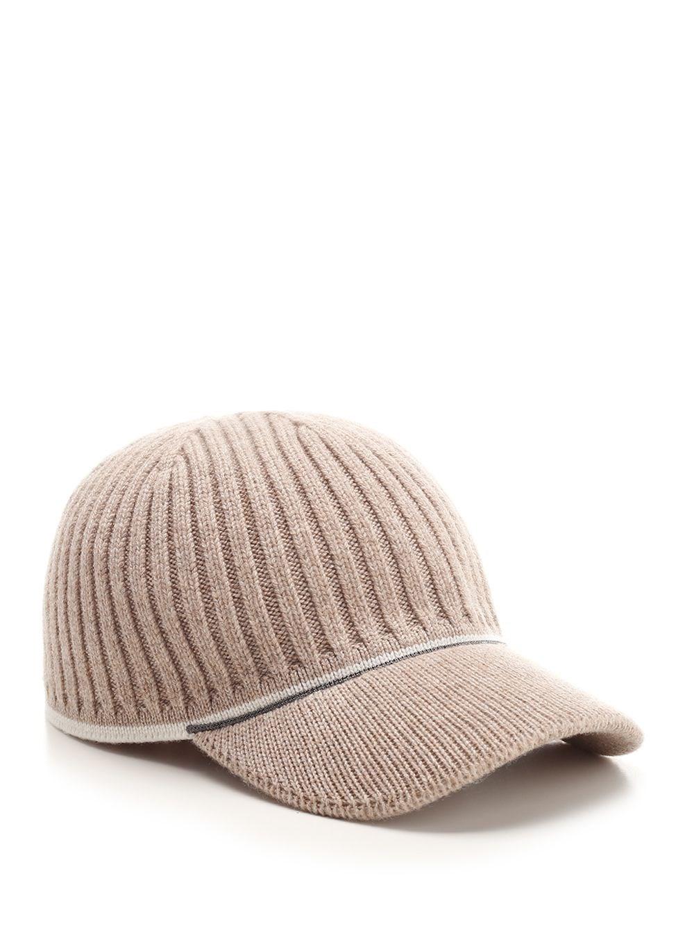 Al Duca D'Aosta Brunello Cucinelli Cappello baseball in cashmere e seta Super Saving Price