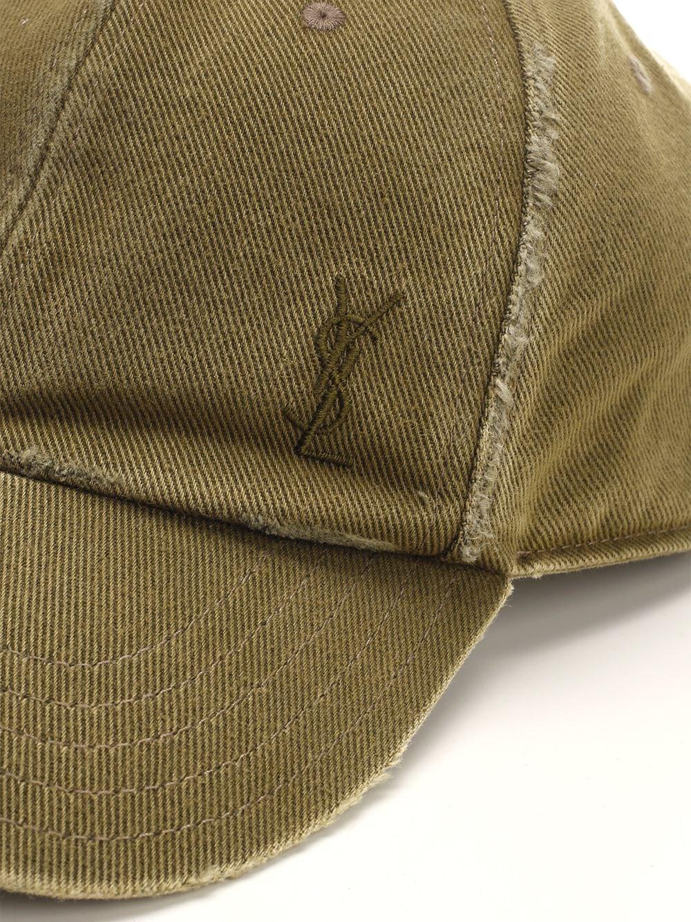 Al Duca D'Aosta Saint Laurent Cappello in denim Ritorno libero