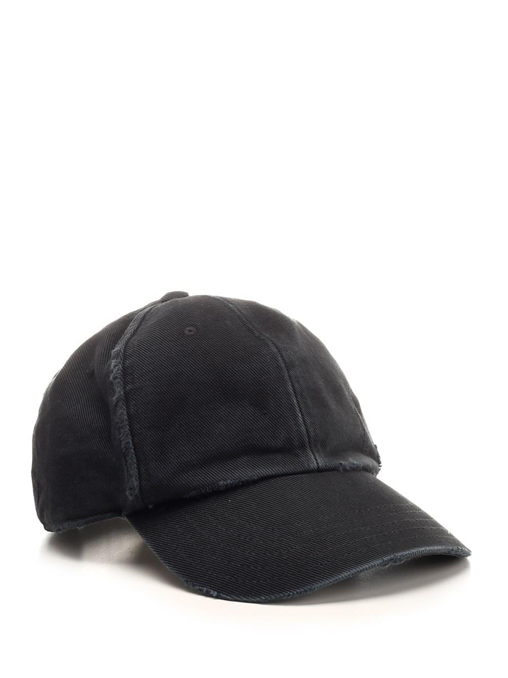 Al Duca D'Aosta Saint Laurent Cappellino "Cassandre" in denim slavato Rilascio limitato