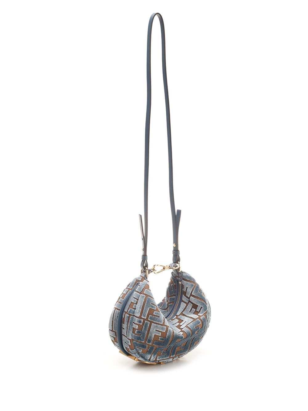 Al Duca D'Aosta Fendi Borsa hobo "Fendigraphy" mini Offerta