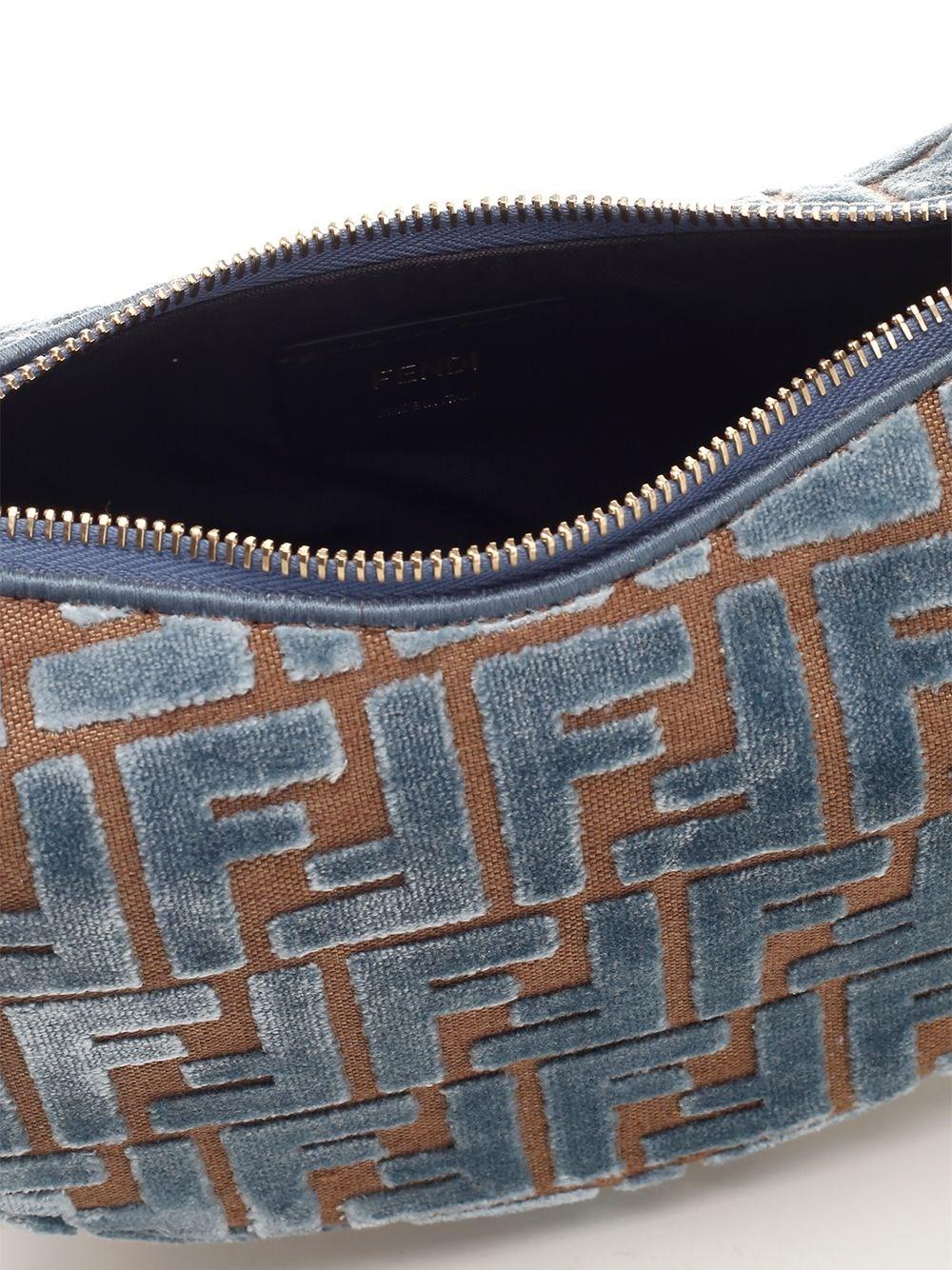 Al Duca D'Aosta Fendi Borsa hobo "Fendigraphy" mini Offerta