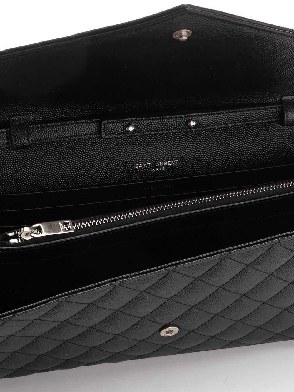 Al Duca D'Aosta Saint Laurent "Monogram" pouch con tracolla Saldi Di Fabbrica