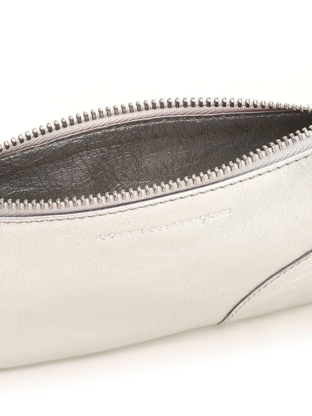 Al Duca D'Aosta Comme Des Garcons Wallet Portamonete dorato Smaltimento dello stoccaggio