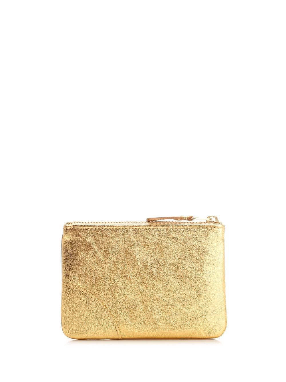 Al Duca D'Aosta Comme Des Garcons Wallet Portamonete oro Vendita calda