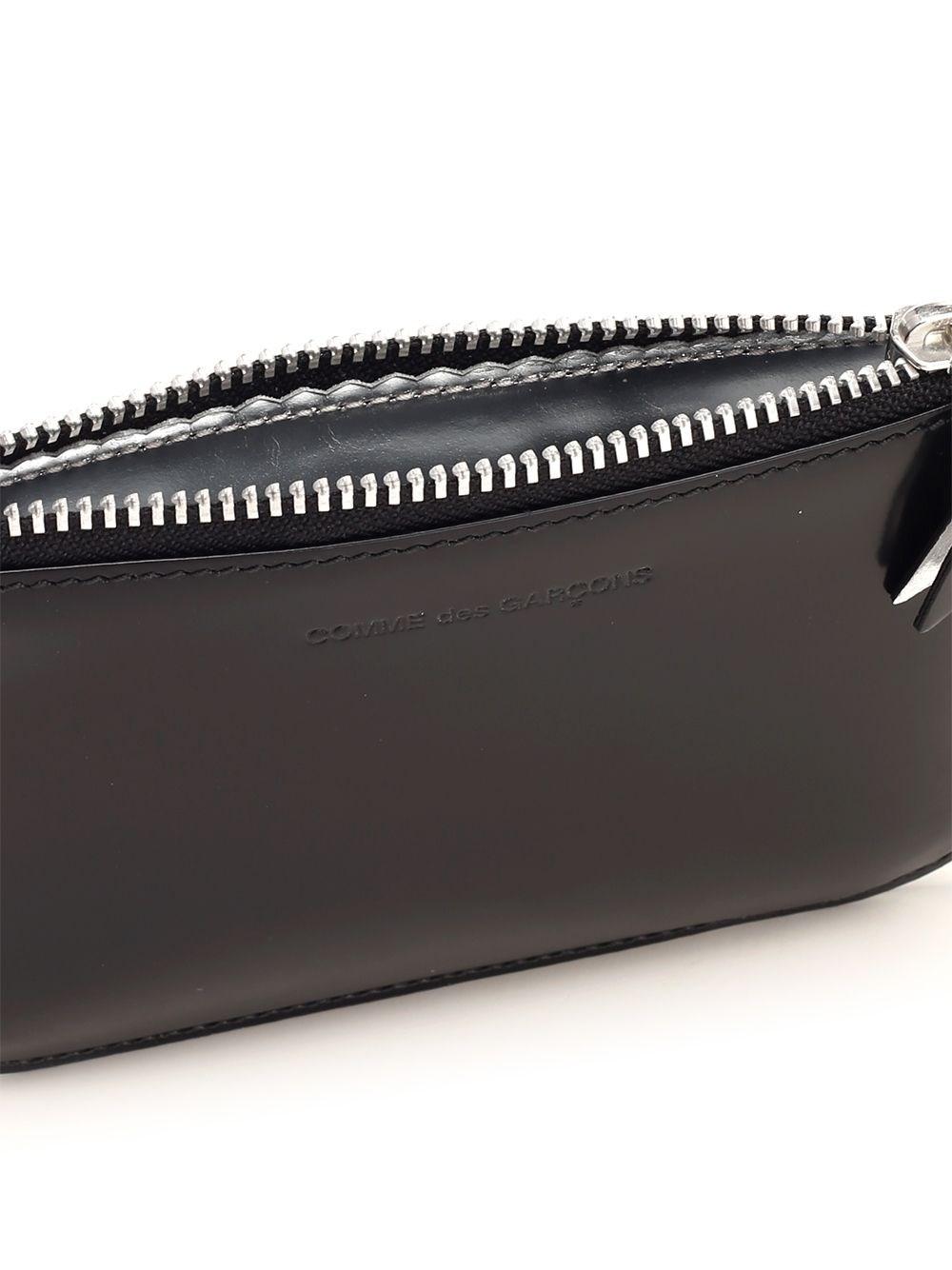 Al Duca D'Aosta Comme Des Garcons Wallet Portamonete nero Offerta migliore