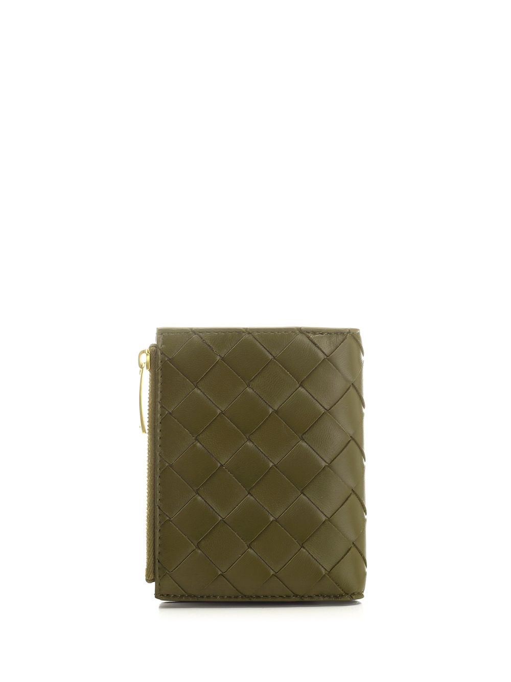 Al Duca D'Aosta Bottega Veneta Portafoglio Intrecciato Bi-Fold piccolo Liquidazione
