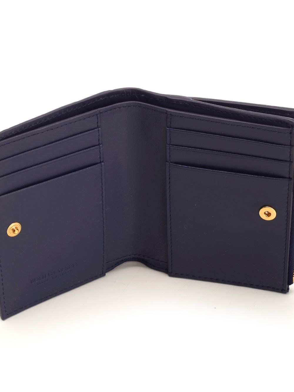 Al Duca D'Aosta Bottega Veneta Portafoglio Intrecciato Bi-Fold piccolo Super Saving Price