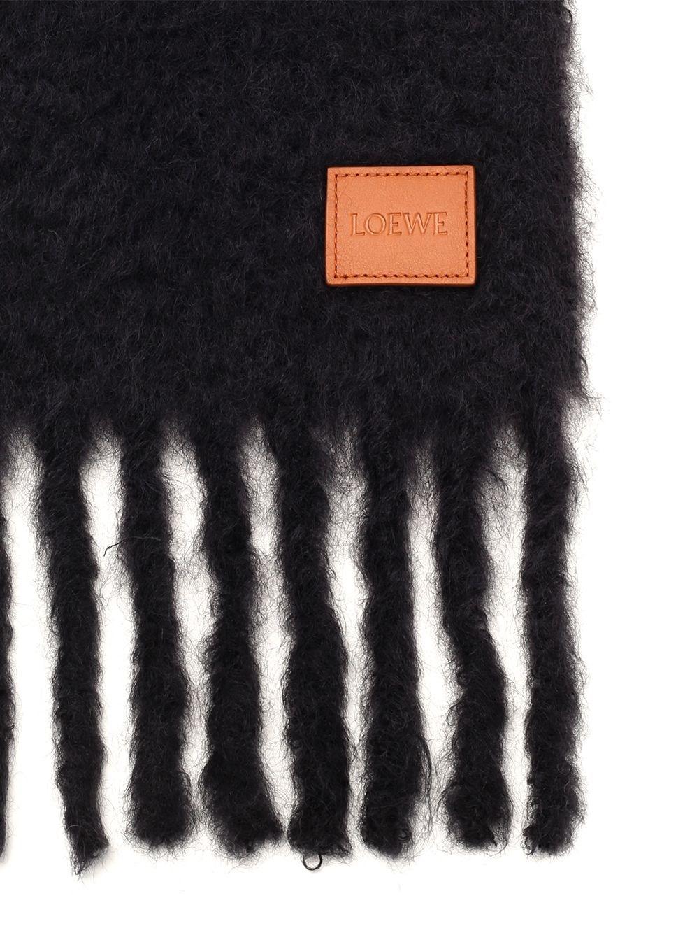 Al Duca D'Aosta Loewe Sciarpa in lana e mohair Promozione temporanea
