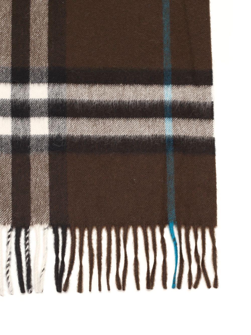 Al Duca D'Aosta Burberry Sciarpa in cashmere Check Solo un giorno rimasto