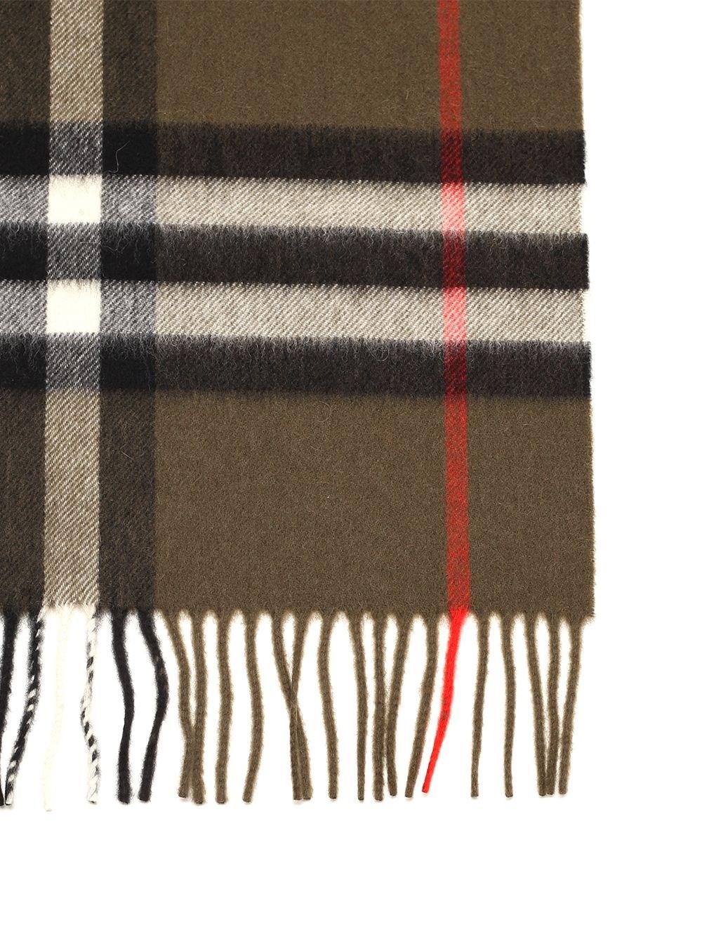 Al Duca D'Aosta Burberry Sciarpa in cashmere Check Super sconto