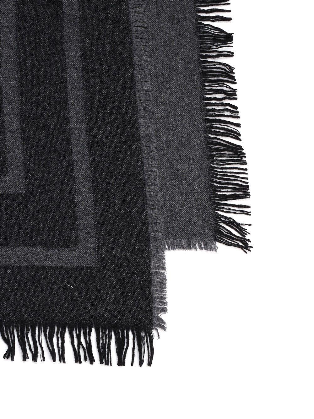 Al Duca D'Aosta Toteme Monogram Wool Cashmere Scarf Black Friday Prezzi