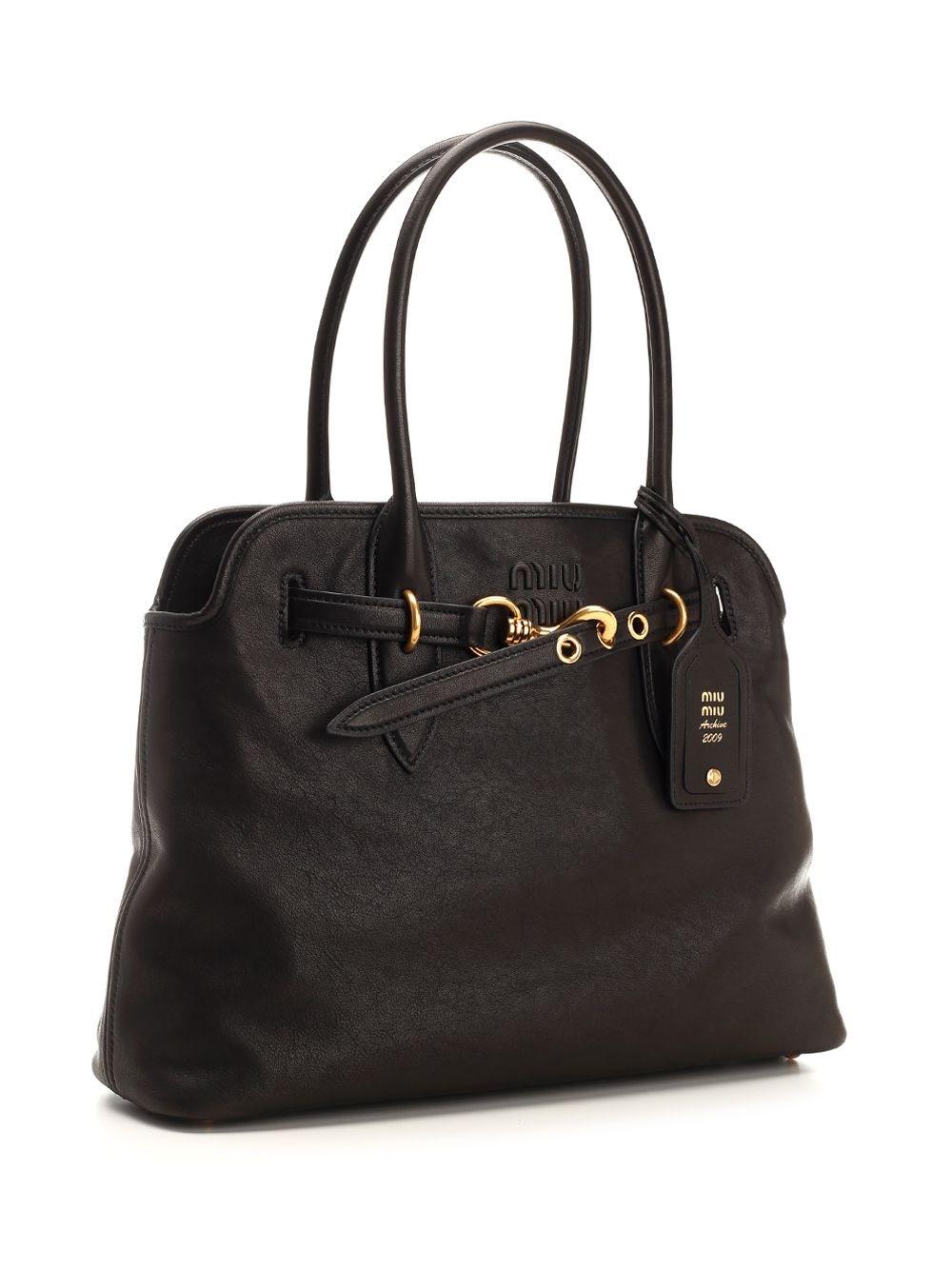Al Duca D'Aosta Miu Miu Tote bag "Adventure" nera Pezzi Unici