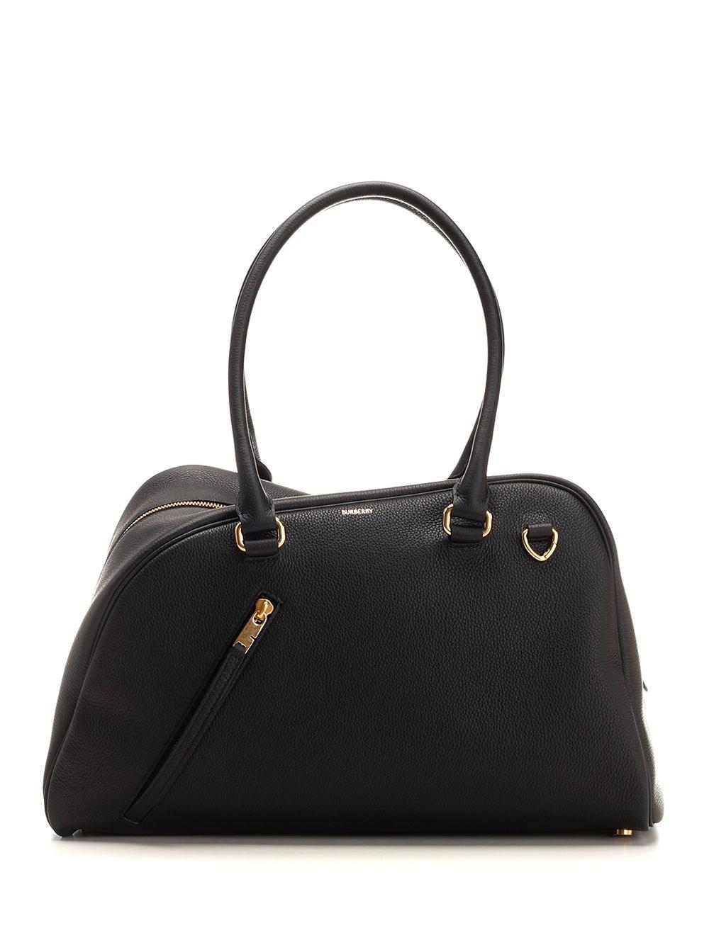 Al Duca D'Aosta Burberry Borsa bowling "Shield Twin" large Qualità Garantita