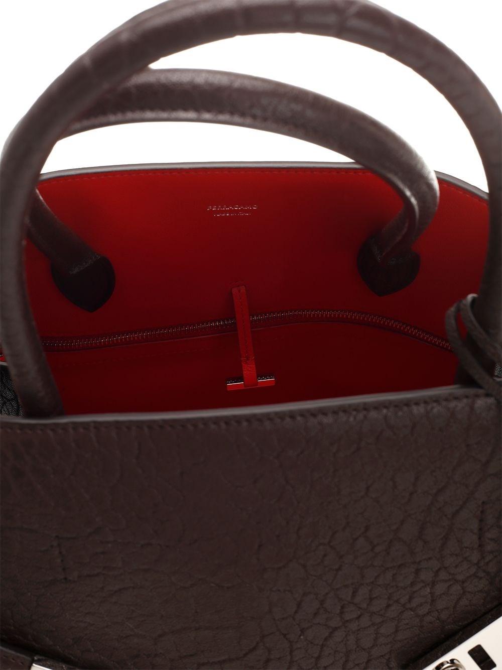 Al Duca D'Aosta Ferragamo Tote "Hug M" Negozi Online