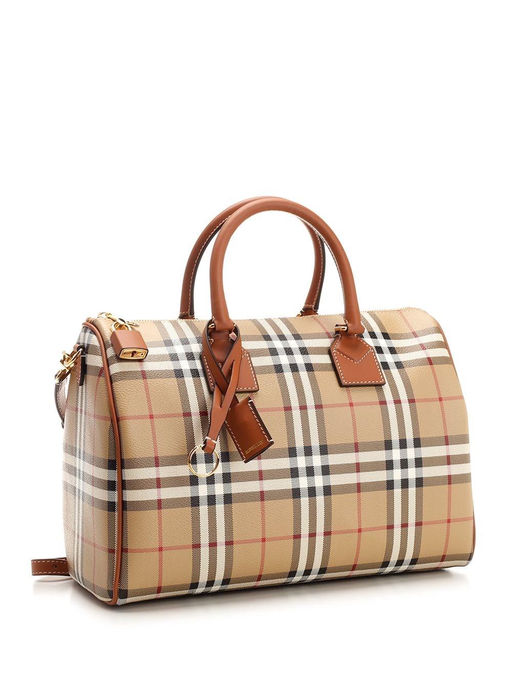 Al Duca D'Aosta Burberry Borsa "Bowling Check" Media Novità