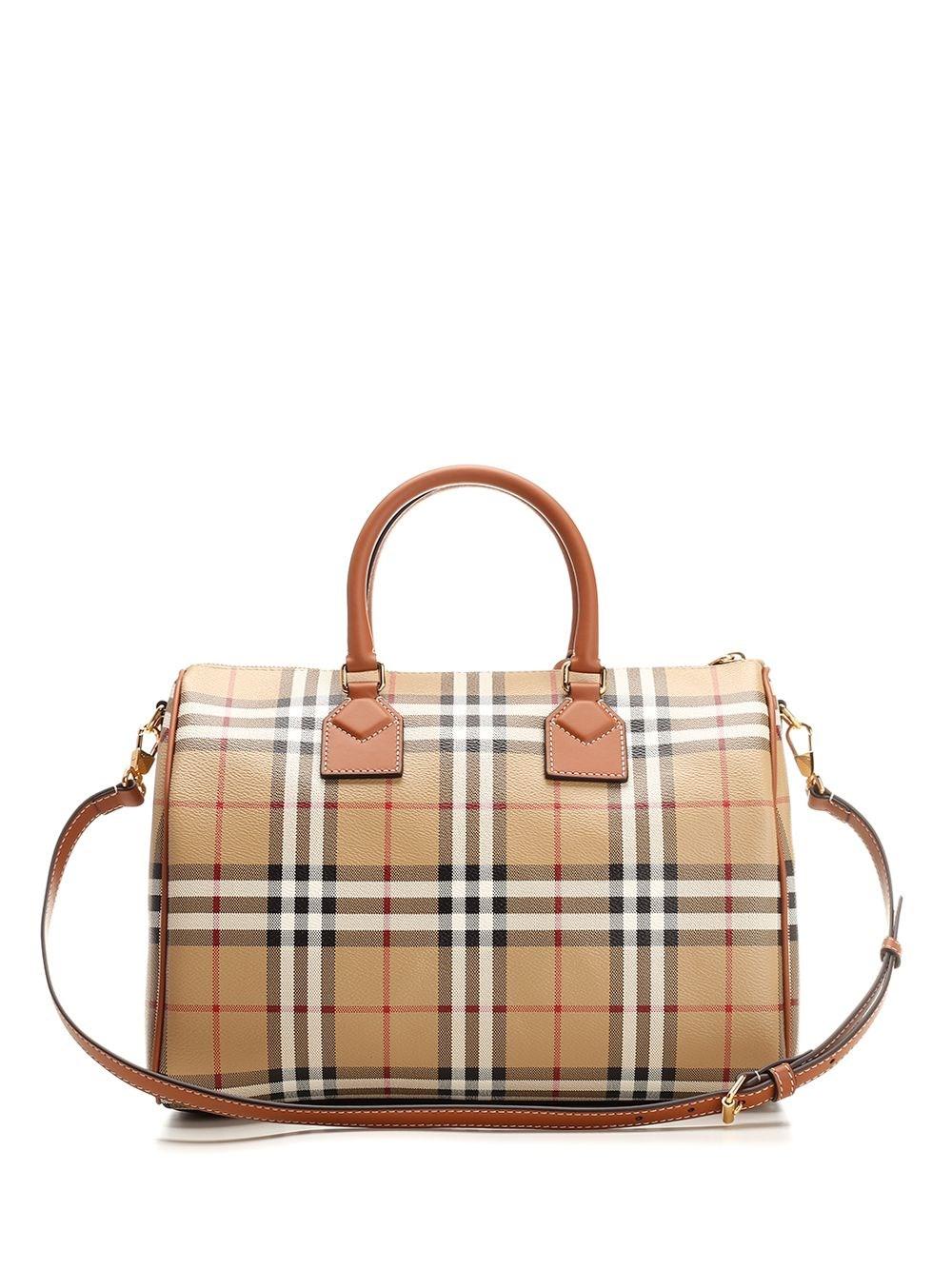 Al Duca D'Aosta Burberry Borsa "Bowling Check" Media Novità