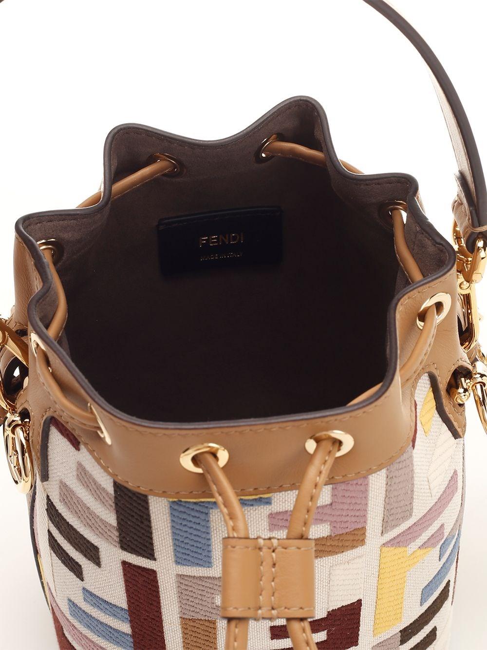 Al Duca D'Aosta Fendi Mini secchiello "Mon Tresor" Saldi