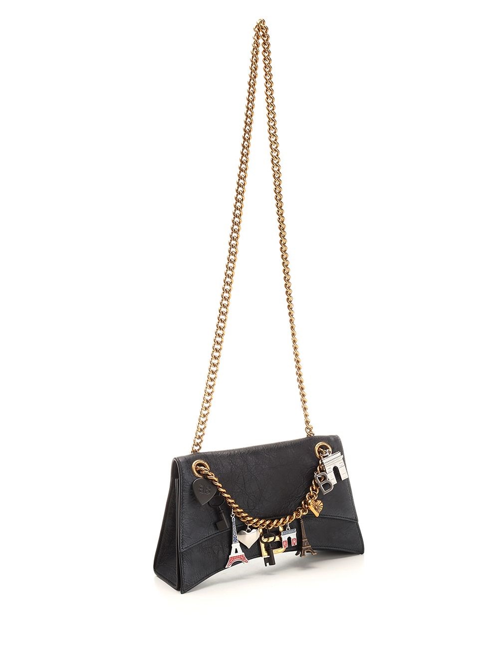 Al Duca D'Aosta Balenciaga Borsa a spalla "Crush Chain" piccola Smaltimento dello stoccaggio