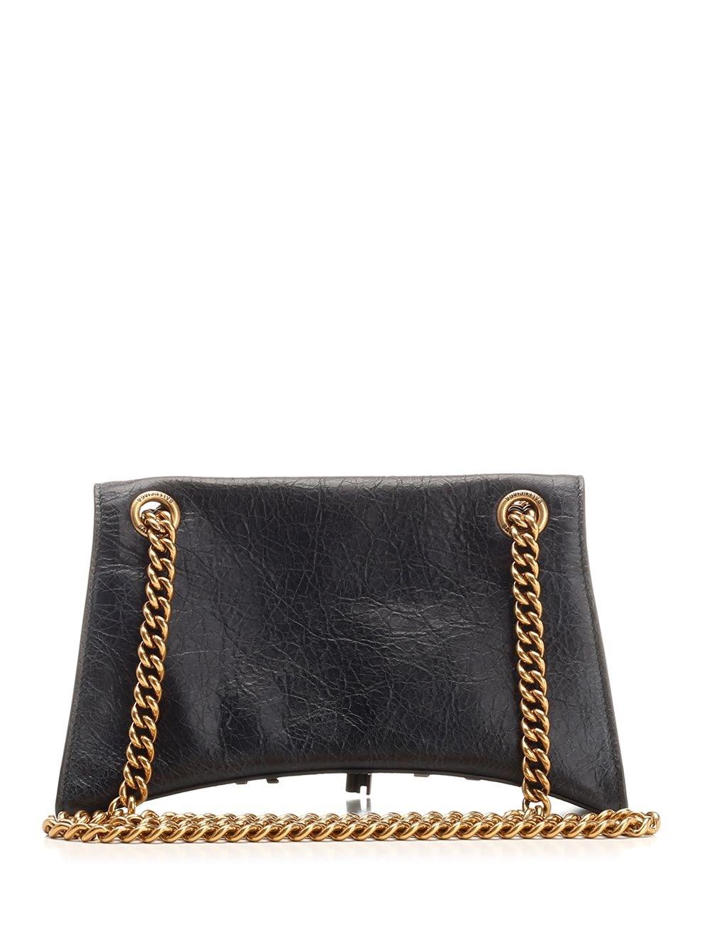 Al Duca D'Aosta Balenciaga Borsa a spalla "Crush Chain" piccola Smaltimento dello stoccaggio