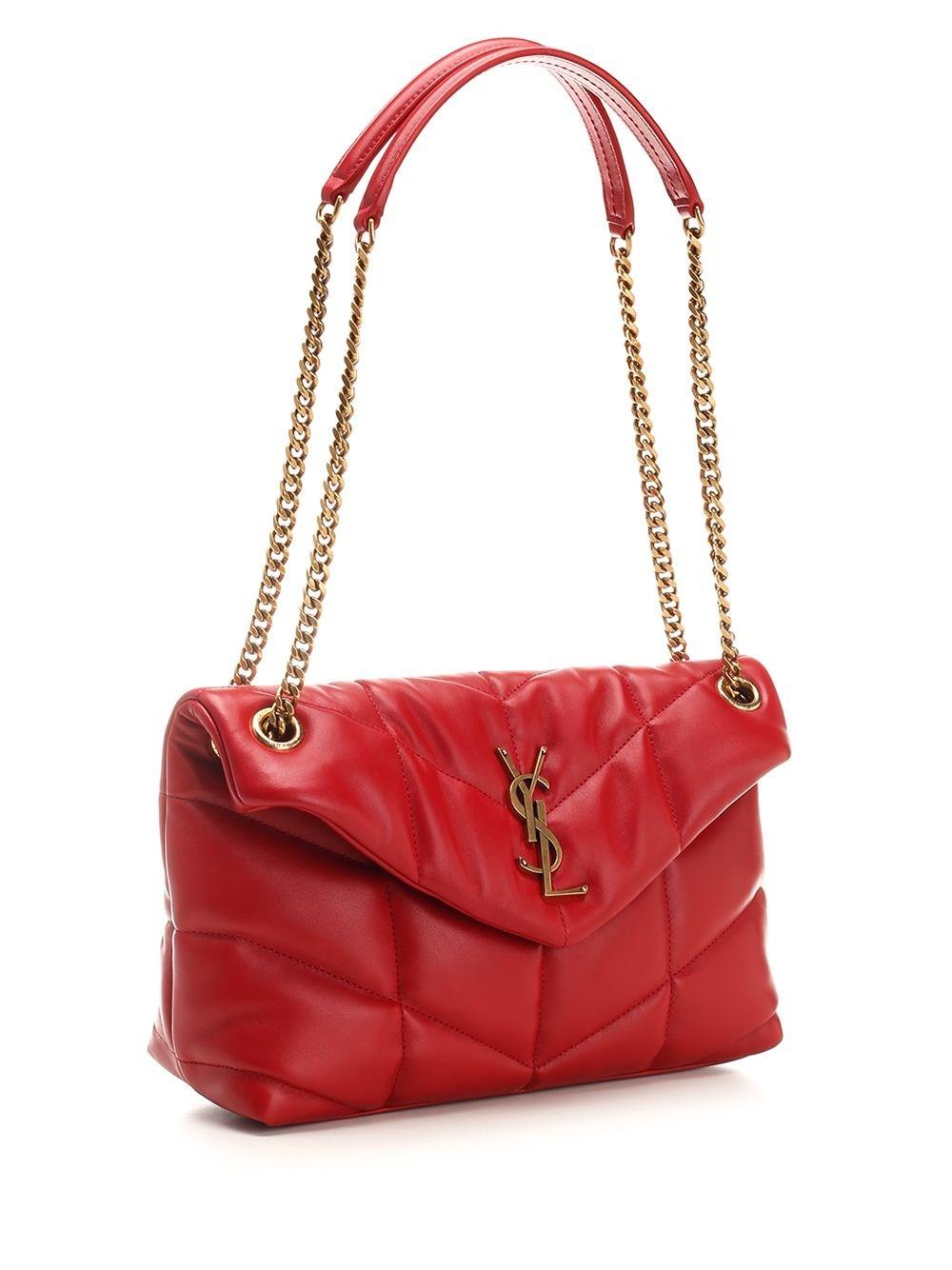 Al Duca D'Aosta Saint Laurent Borsa a spalla "Lou Lou Puffer" small Lightning offer