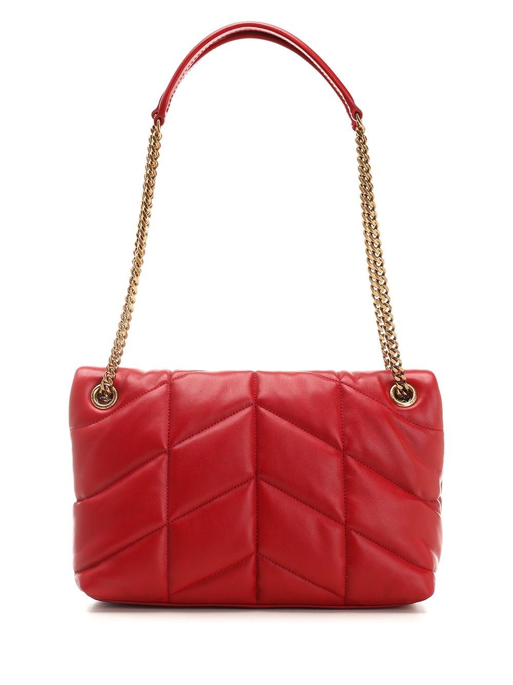Al Duca D'Aosta Saint Laurent Borsa a spalla "Lou Lou Puffer" small Lightning offer