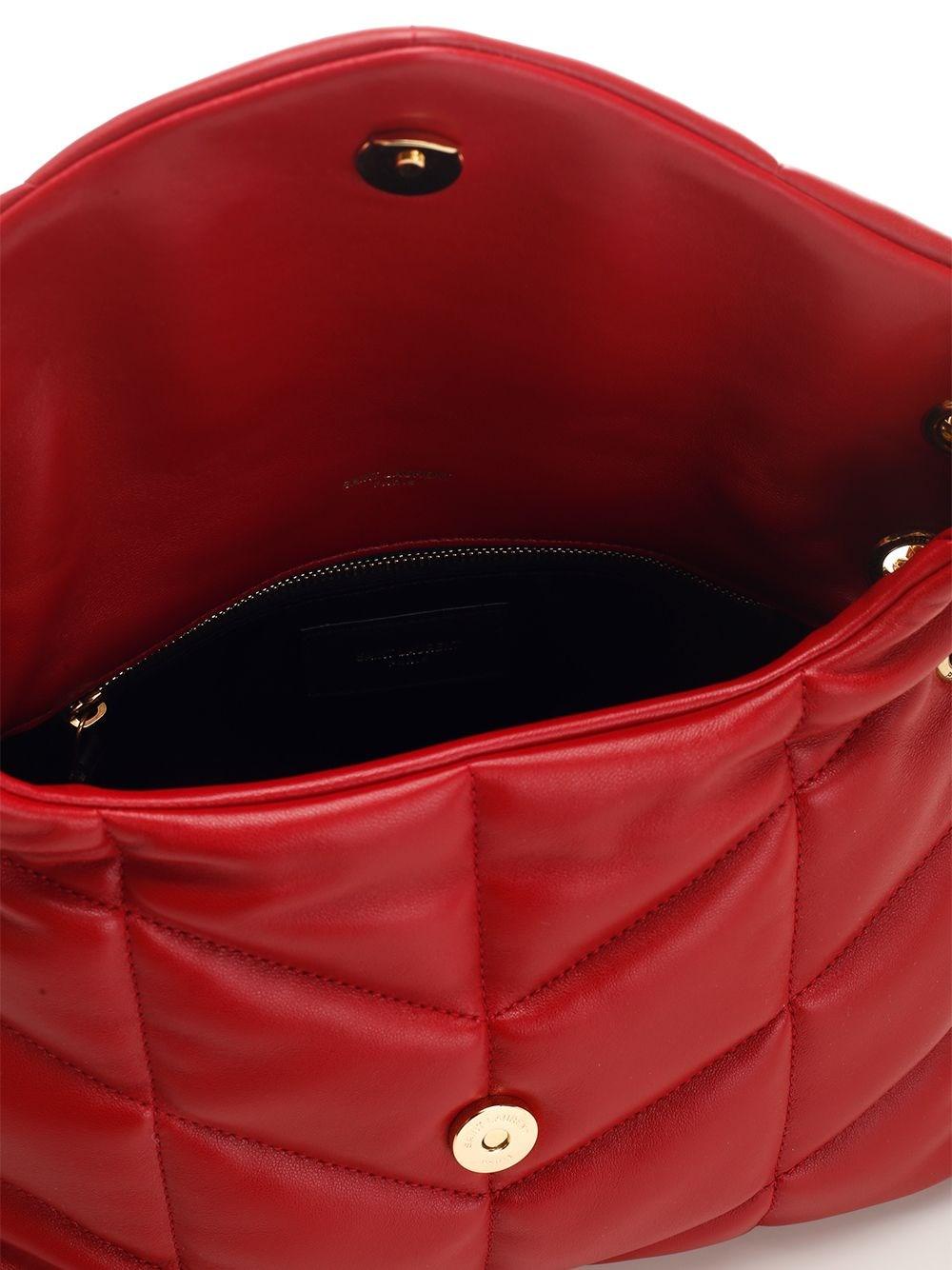 Al Duca D'Aosta Saint Laurent Borsa a spalla "Lou Lou Puffer" small Lightning offer