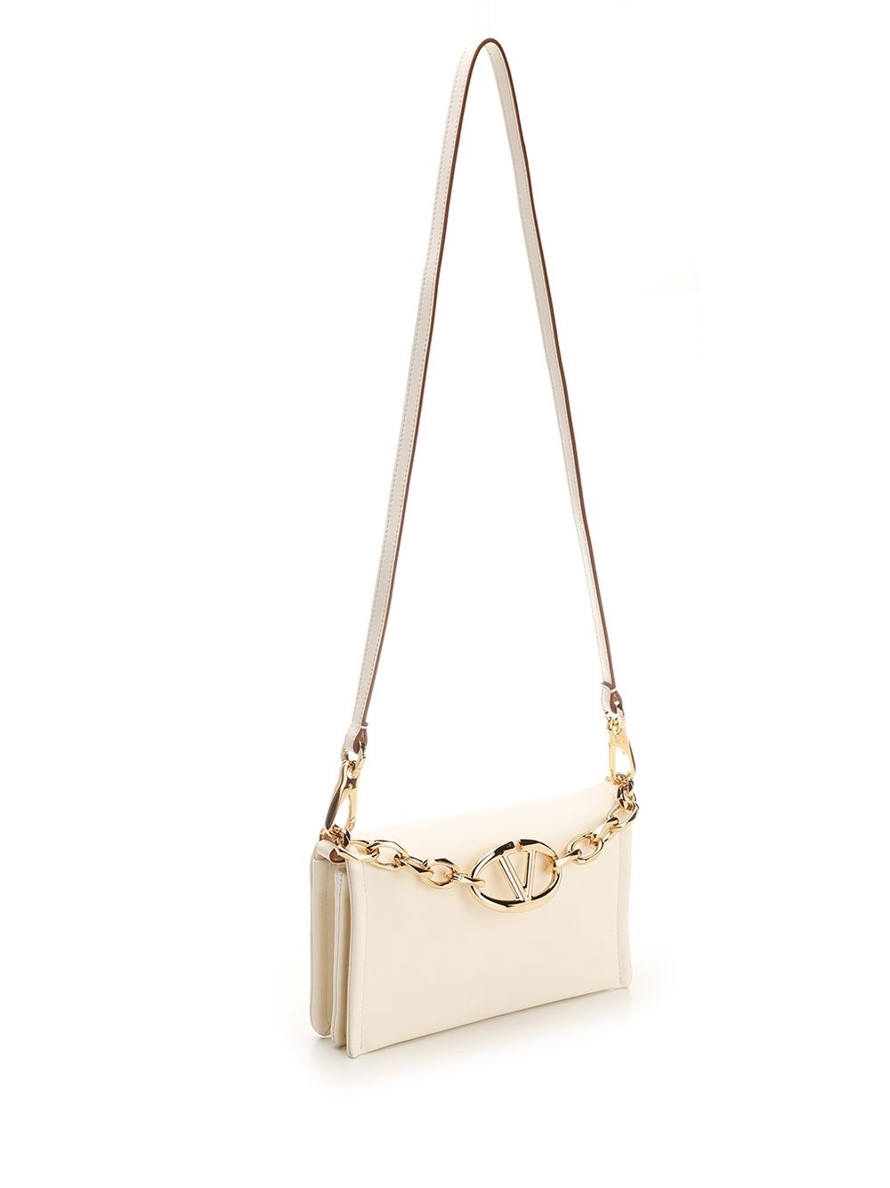 Al Duca D'Aosta Valentino Garavani Clutch con tracolla "VLogo Chain" Only for today