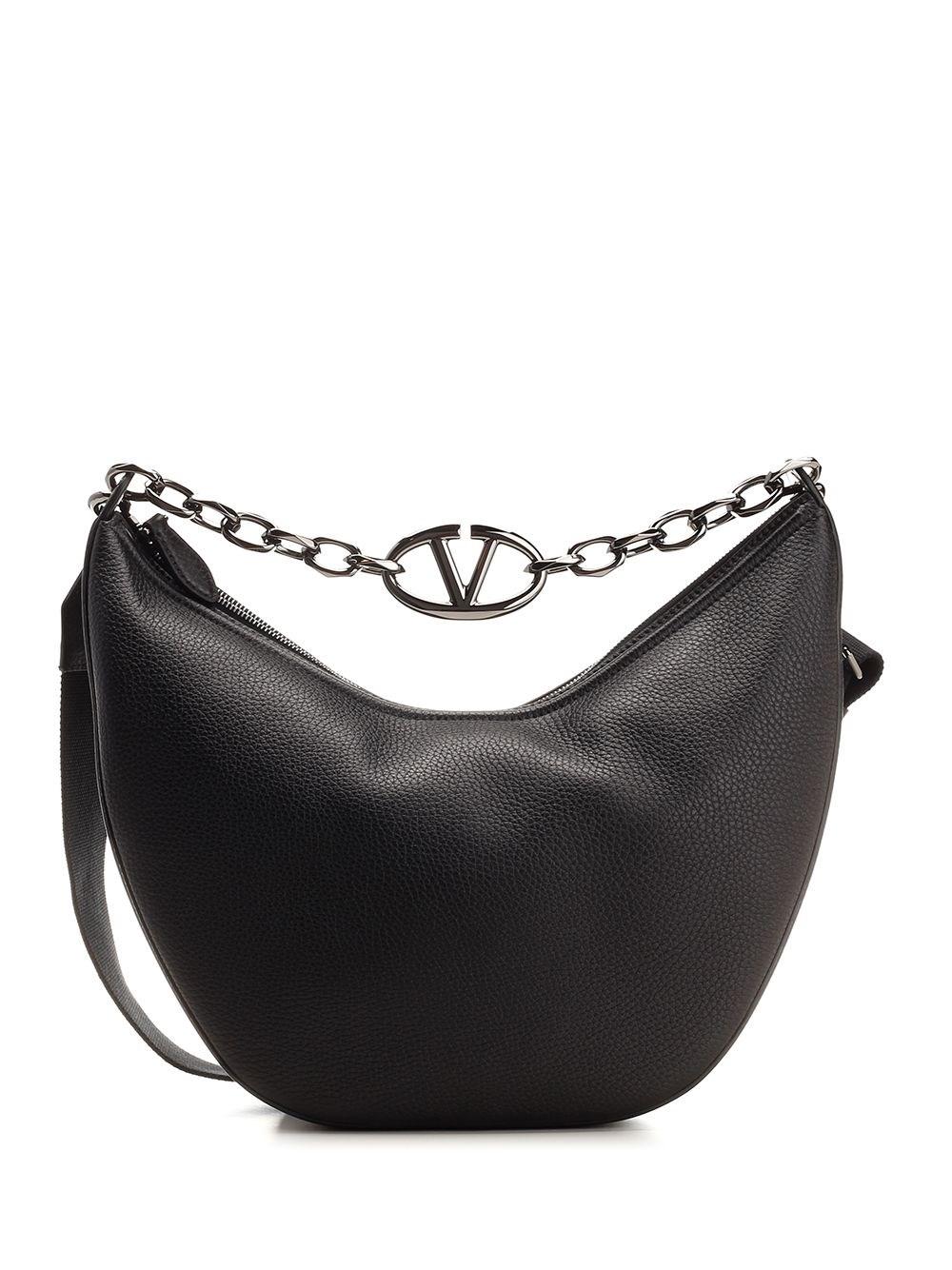 Al Duca D'Aosta Valentino Garavani Borsa hobo "VLogo Moon" media Super sconto