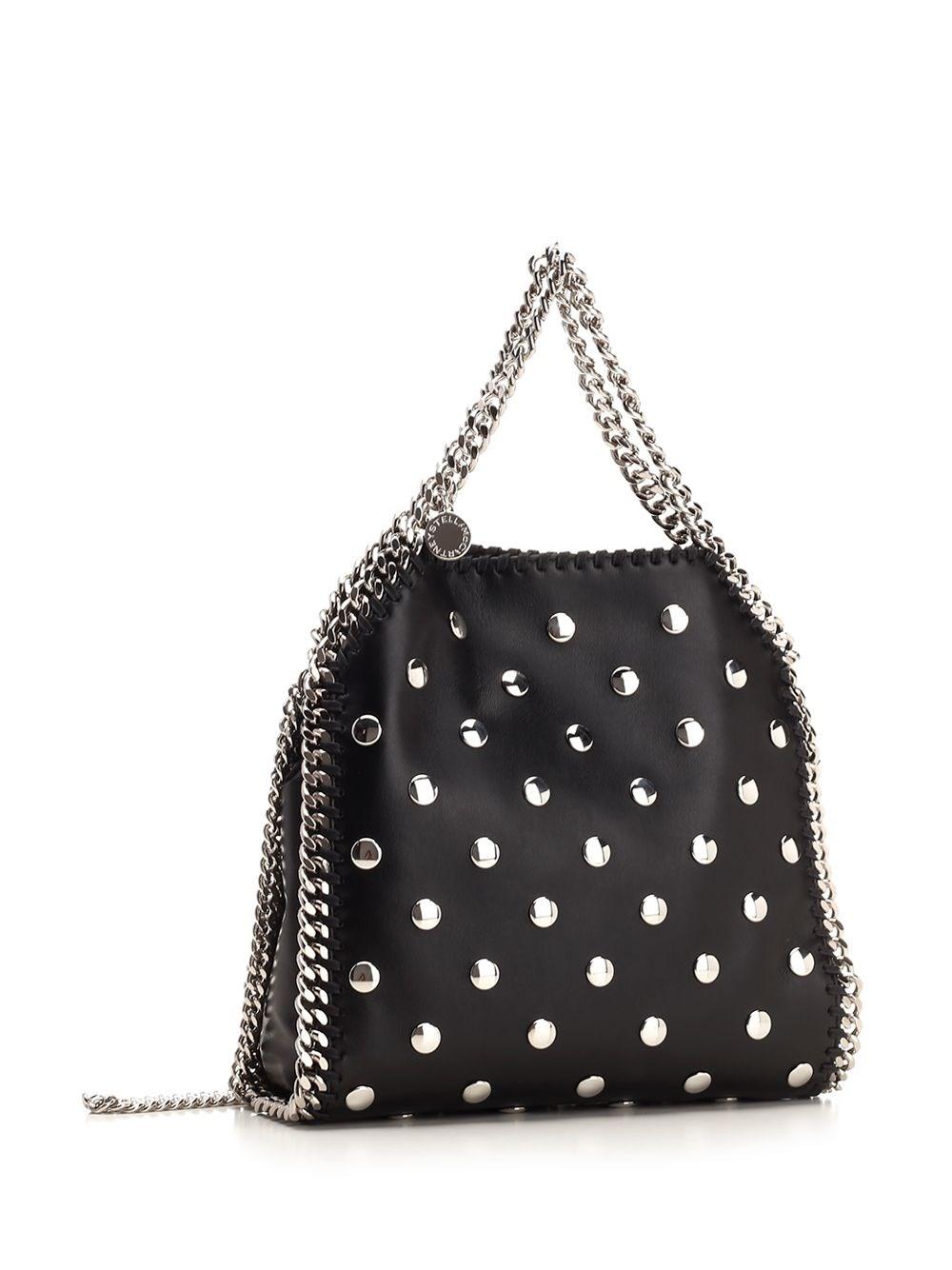 Al Duca D'Aosta Stella Mccartney Mini tote "Falabella" con borchie Esporta salva