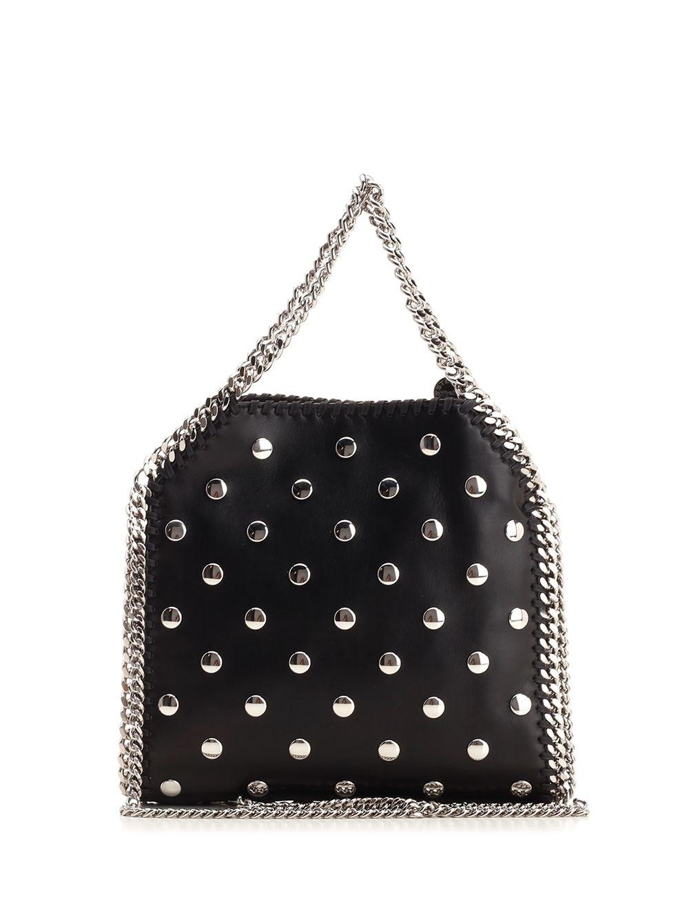 Al Duca D'Aosta Stella Mccartney Mini tote "Falabella" con borchie Esporta salva