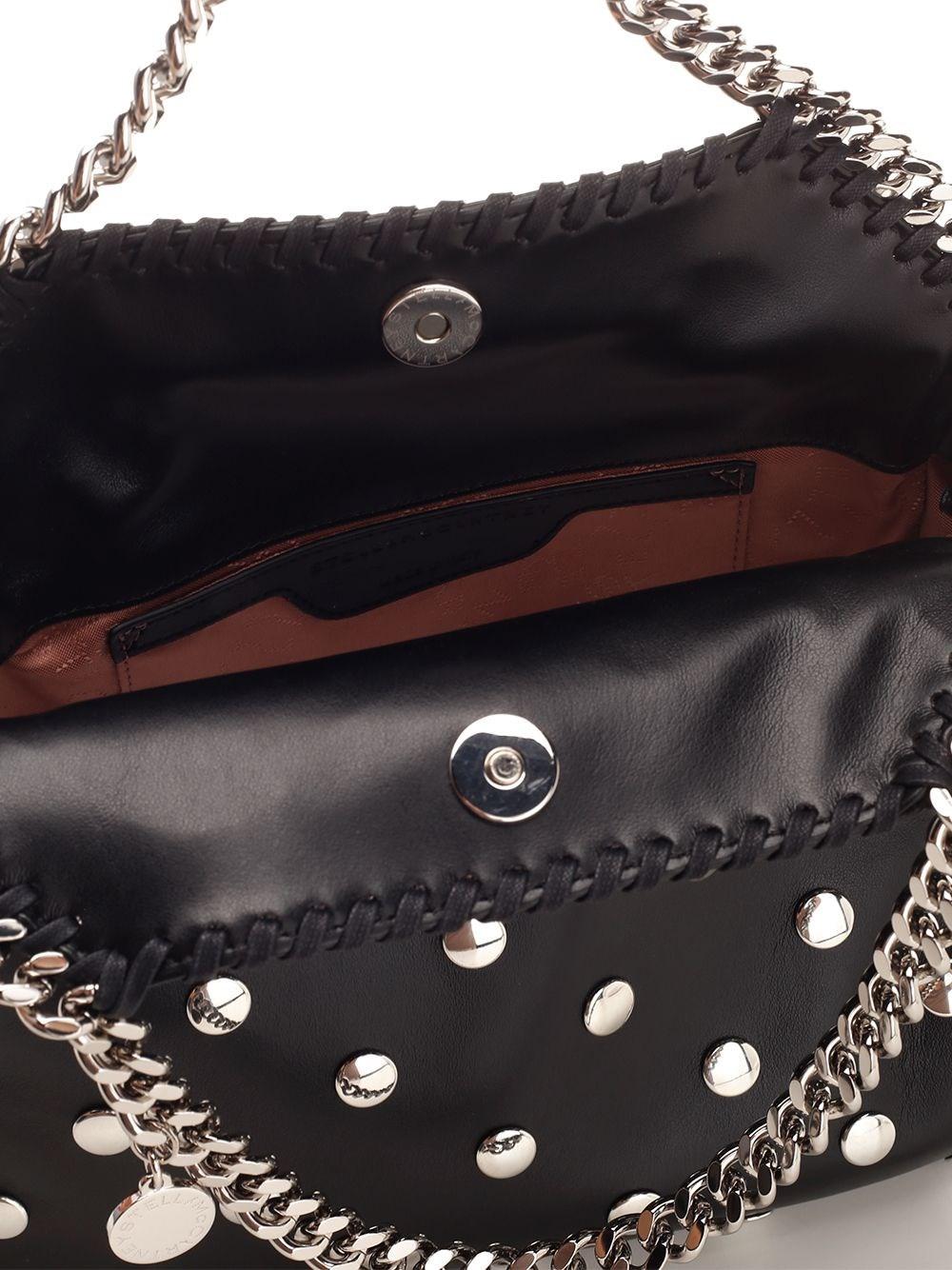 Al Duca D'Aosta Stella Mccartney Mini tote "Falabella" con borchie Esporta salva