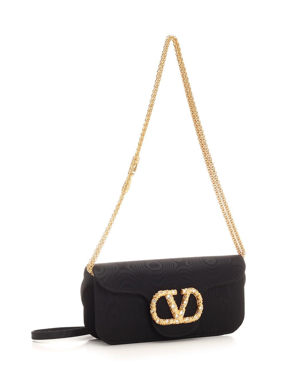 Al Duca D'Aosta Valentino Garavani Clutch "Locò" In Linea