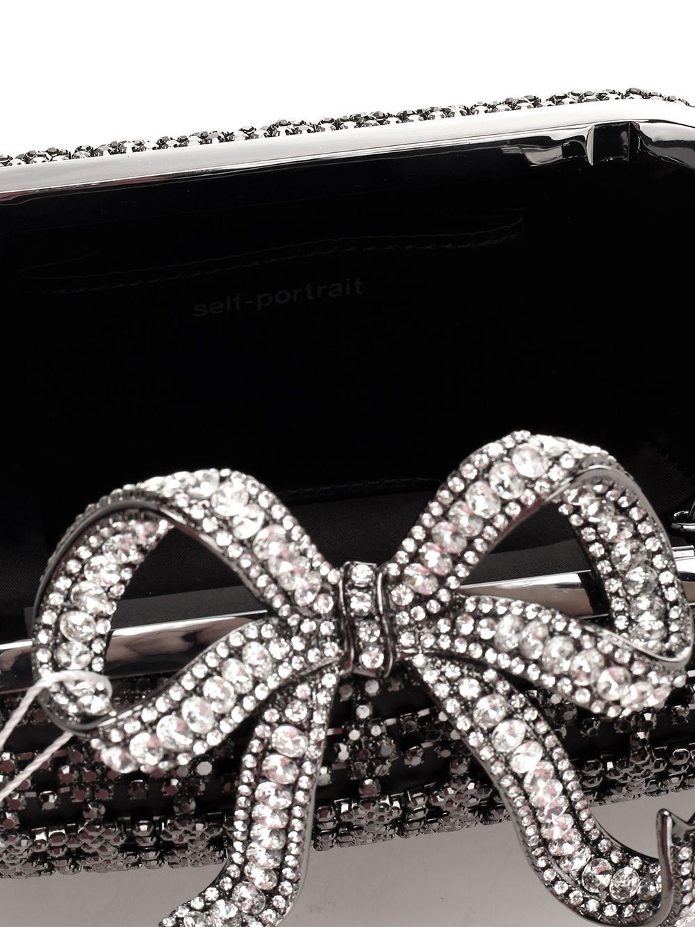 Al Duca D'Aosta Self-portrait Clutch con fiocco Soddisfazione Garantita