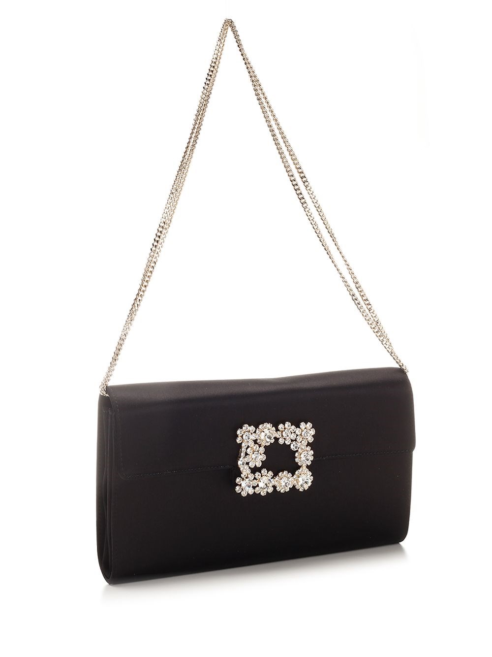 Al Duca D'Aosta Roger Vivier Pochette in raso Acquista Ora