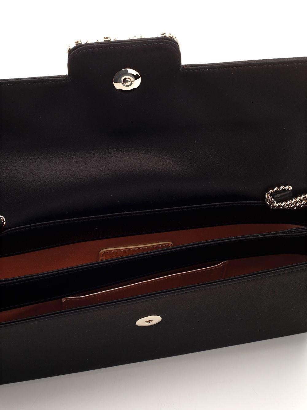 Al Duca D'Aosta Roger Vivier Pochette in raso Acquista Ora