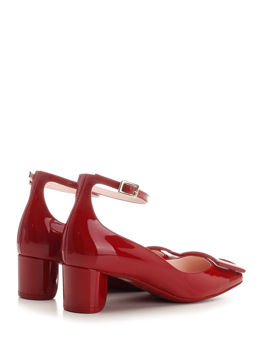 Al Duca D'Aosta Roger Vivier U LOOK LACQUERED ANKLE STRAP DEC 45 Novità