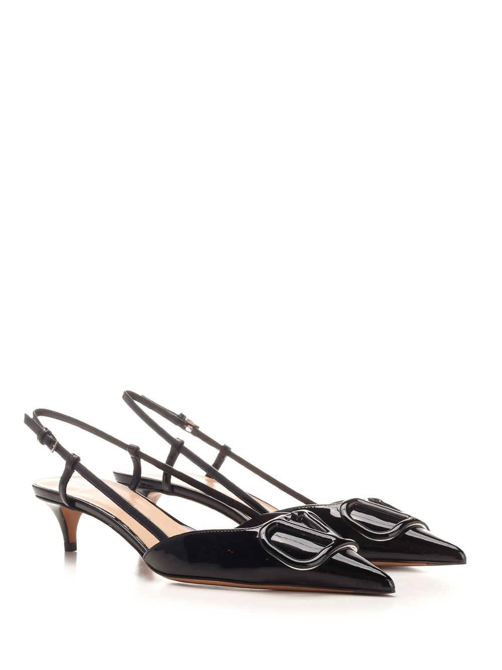 Al Duca D'Aosta Valentino Garavani Slingback "V Logo" Vendita Calda