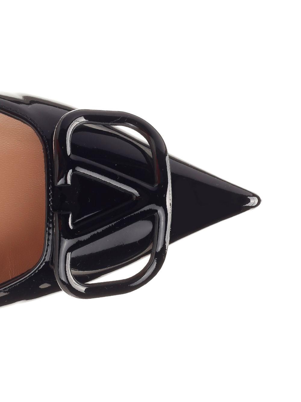 Al Duca D'Aosta Valentino Garavani Slingback "V Logo" Vendita Calda