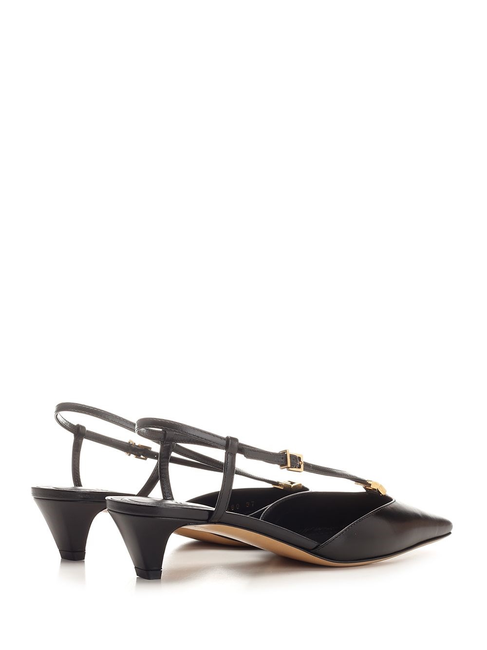 Al Duca D'Aosta Fendi Slingback "FFold" Vendite Flash