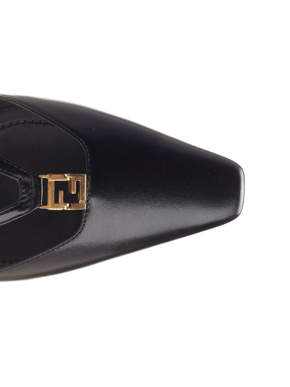 Al Duca D'Aosta Fendi Slingback "FFold" Vendite Flash