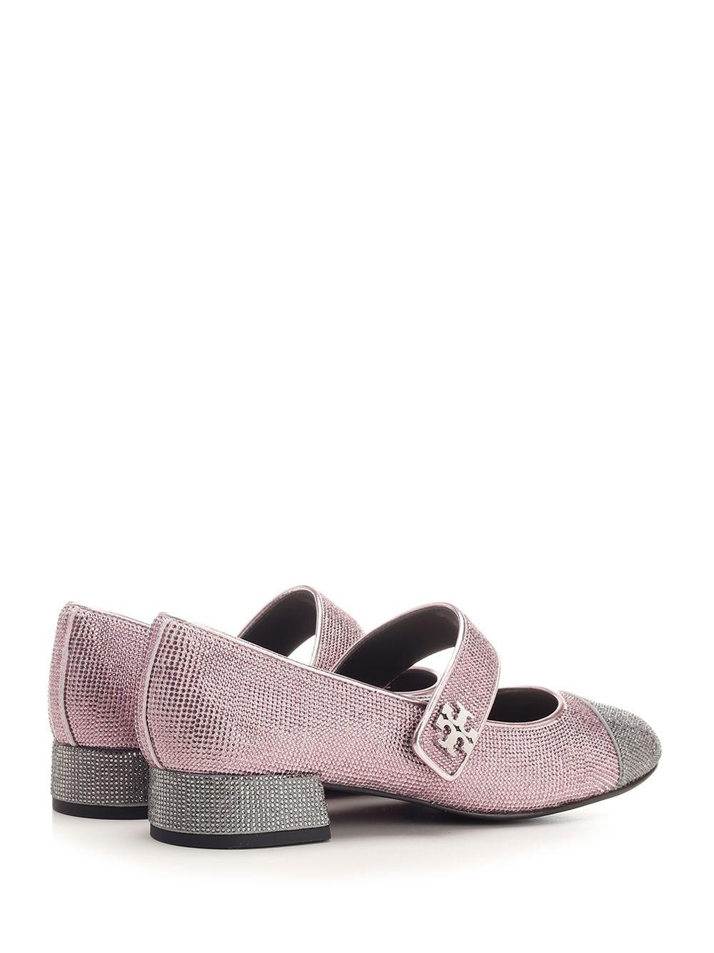 Al Duca D'Aosta Tory Burch Mary Jane decorate con cristalli Negozio