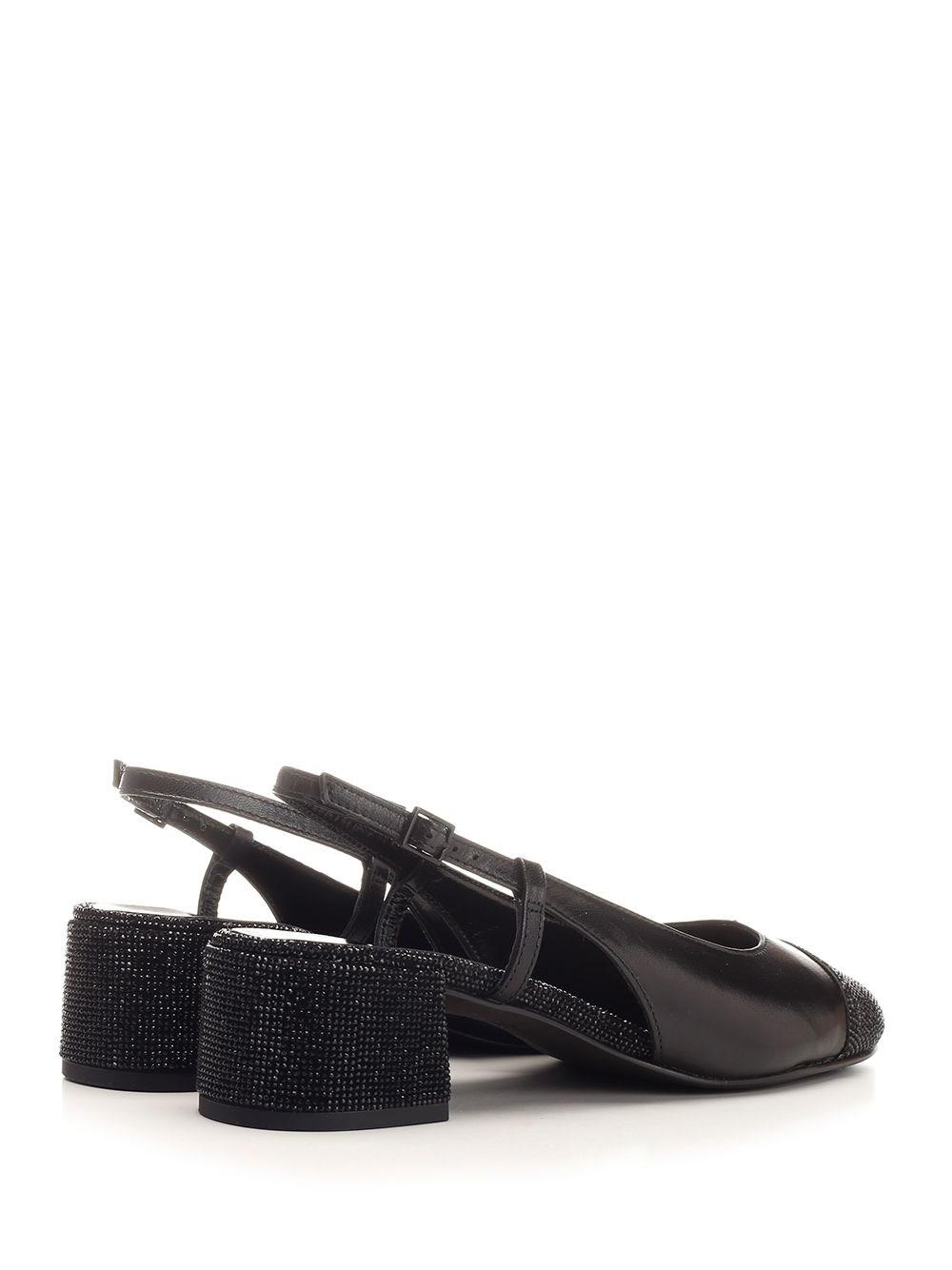 Al Duca D'Aosta Tory Burch Slingback con cristalli Moda