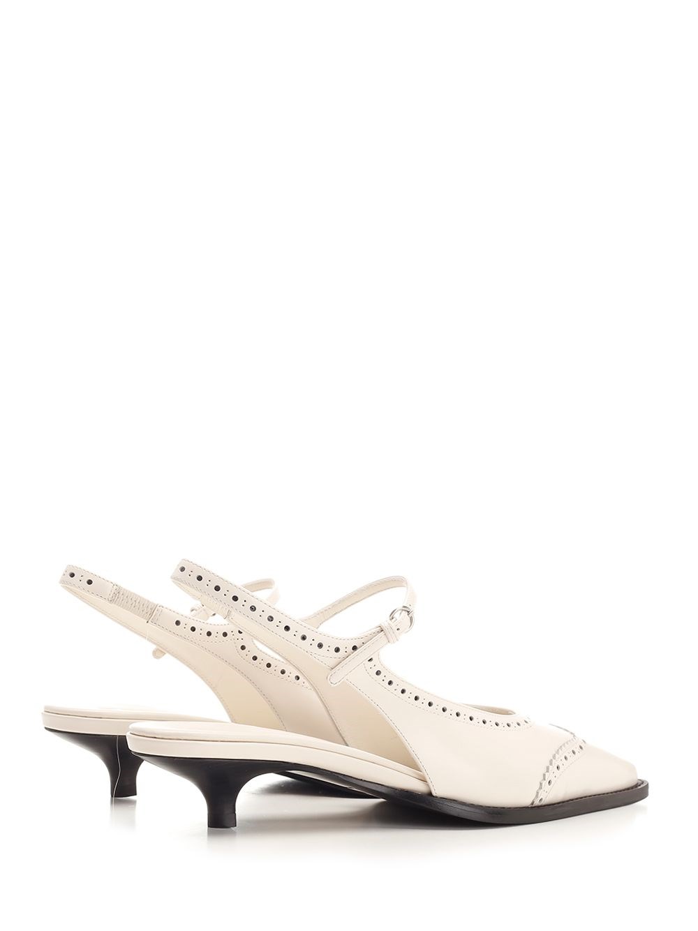 Al Duca D'Aosta Miu Miu Slingback brogue Spedizione gratuita